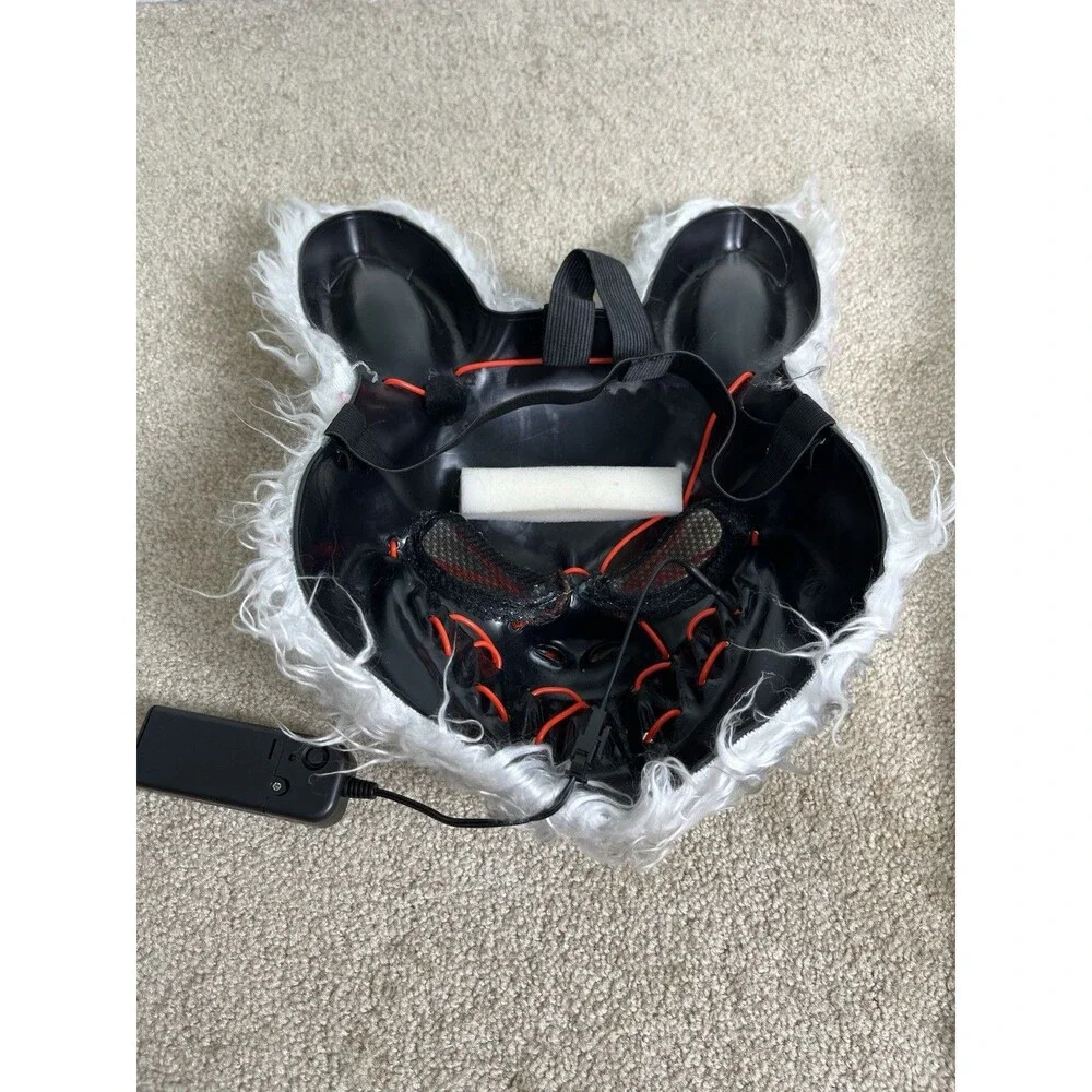 Spirit Halloween Horror Rabbit Costume Child XL 14-16 with Mask Evil Bunny